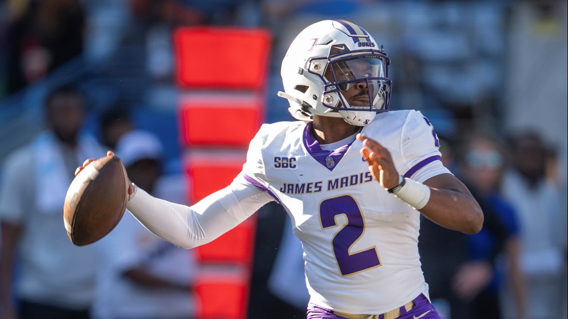 Jordan McCloud has another huge day and leads No. 21 James Madison past