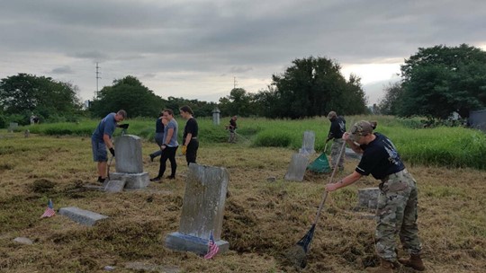 Fort Eustis soldiers volunteer to help clean historic African-American ...