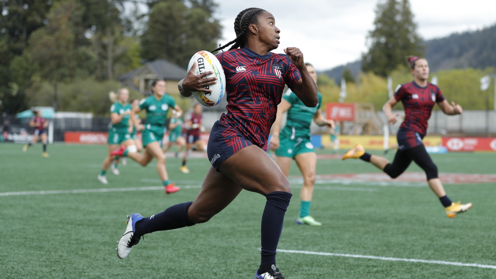 Jaz Gray got invited to try out for the USA Women's Rugby team and would ultimately be asked to play full-time.