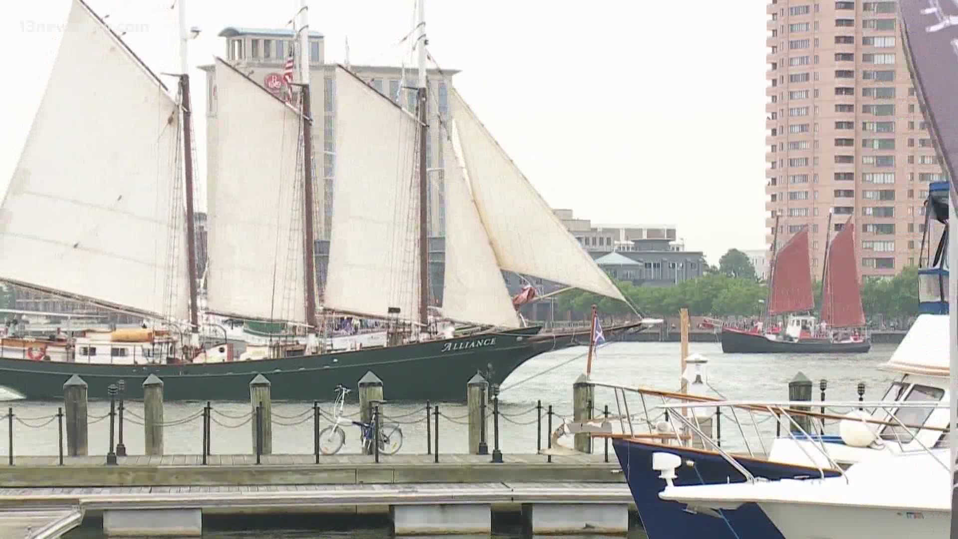Norfolk tall ships set sail once again in age of COVID19
