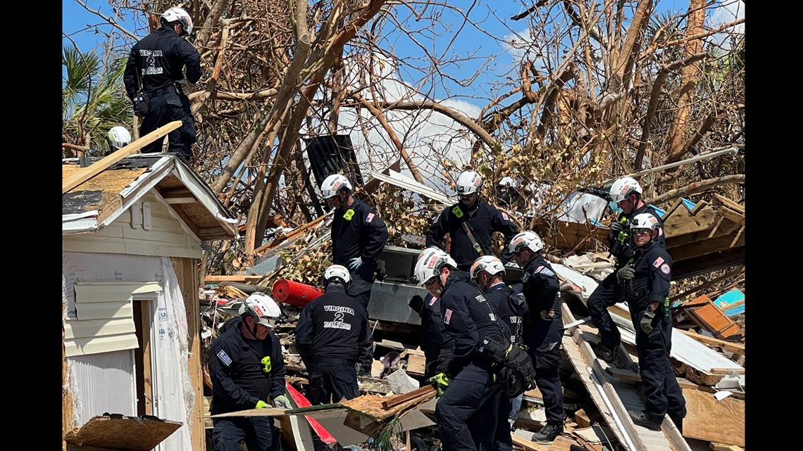 Virginia Task Force 2 Returns To Home After Two-week Rescue Mission In ...