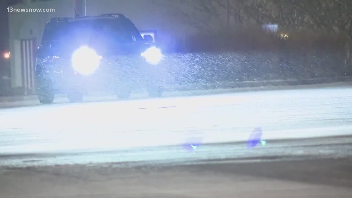 Virginia State Police report hundreds of crashes amid weekend winter storm