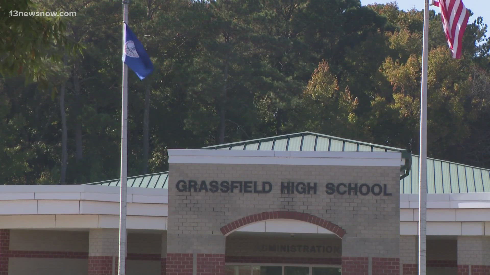 Parents told 13News Now they were frustrated not only by the school's response but also because their children had no idea what was going on.