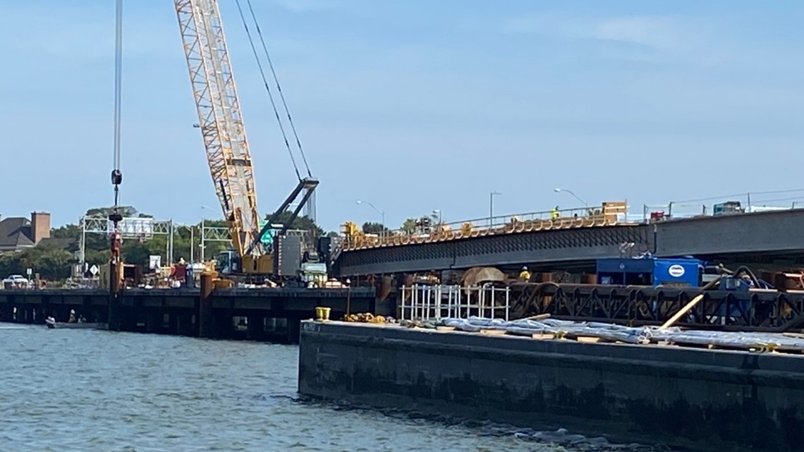 Crews Make Progress On HRBT Expansion Project | 13newsnow.com