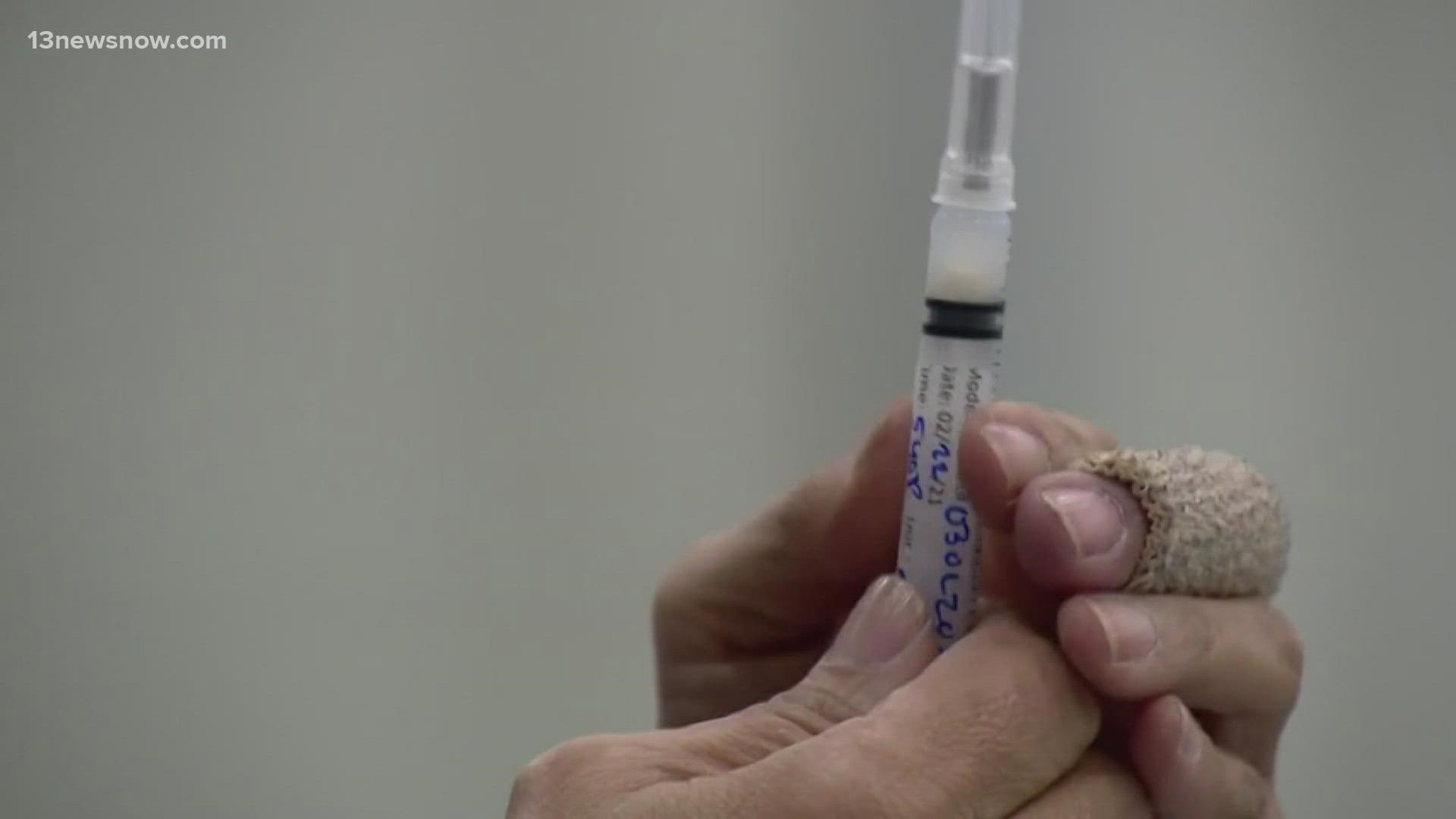 Health officials are continuing to push people to get their COVID-19 vaccine. Alex Littlehales took a look at the current vaccination numbers.