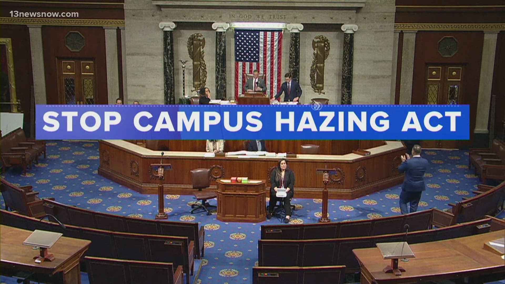 If passed by a simple majority in the Senate, the bill would be the first-ever federal anti-hazing law. It would require colleges and universities to report hazing.