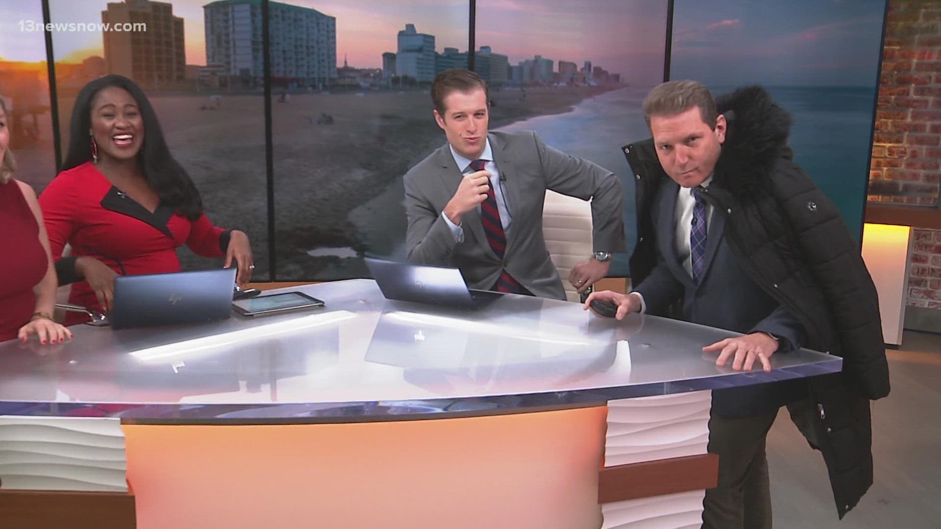 Discussions about winter coats get heated on Daybreak.