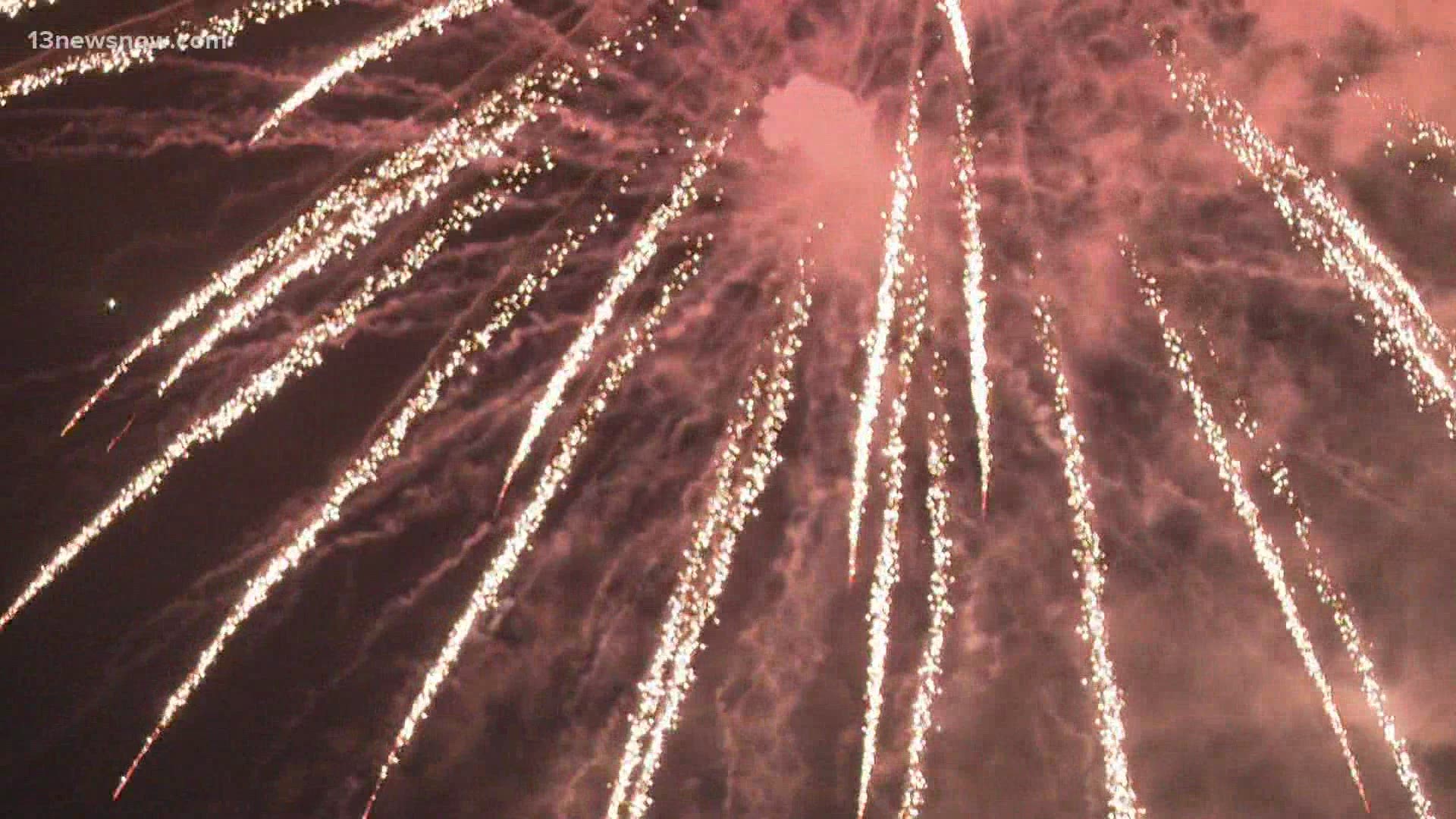 This year’s Independence Day celebrations made the ultimate comeback and ended with bang. Fireworks lit up the night sky across the country and in Hampton Roads.