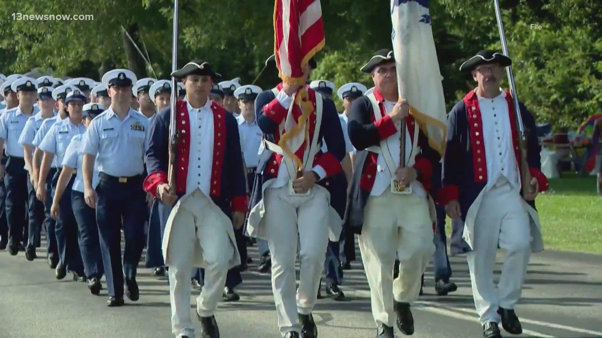 Independence Day celebrations are happening all over Hampton Roads and one of the biggest is at the site of a decisive battle in the Revolutionary War.