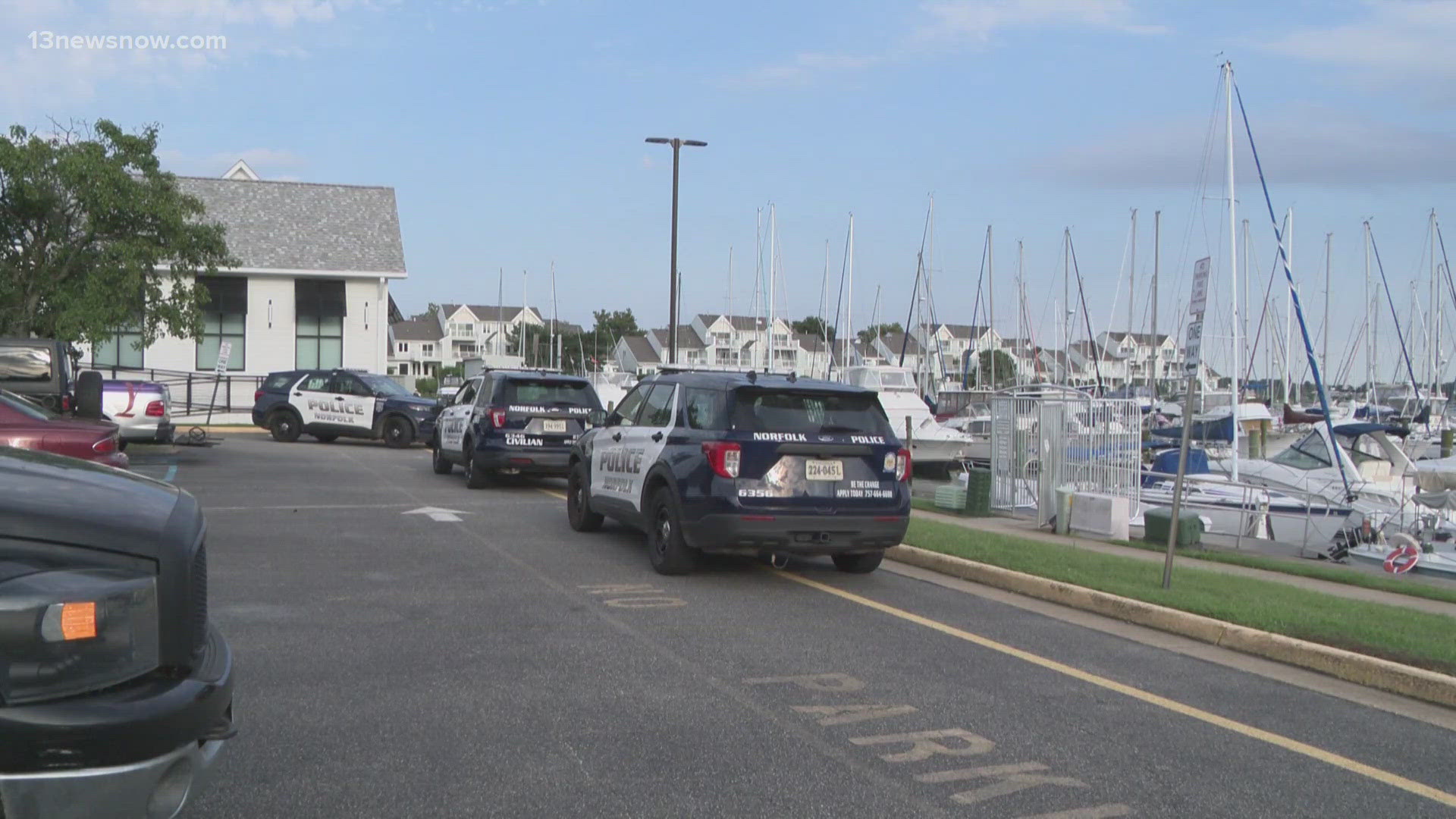 Norfolk police are investigating an undetermined death after a man was found unresponsive on a boat at Bay Point Marina Monday afternoon.