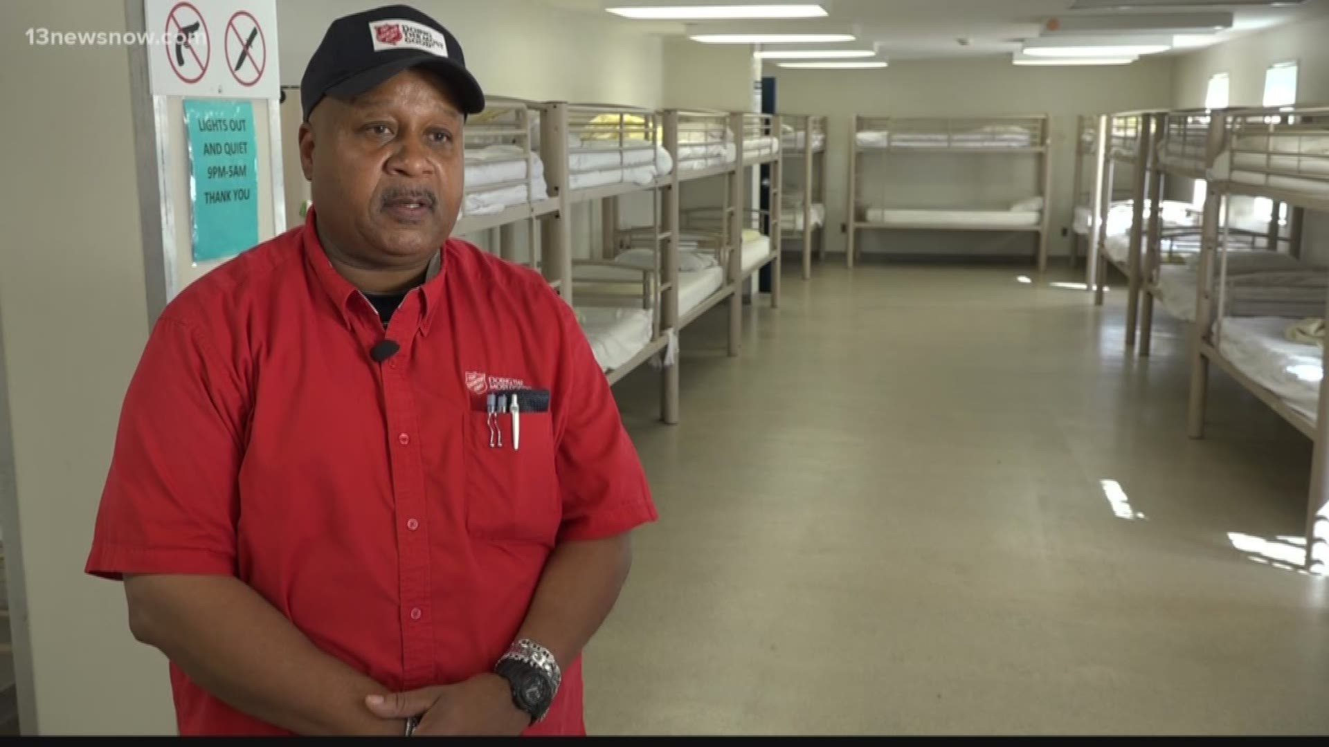 After turning his life around, A.C. decided to help others do the same at the Salvation Army Emergency Men's Shelter in Norfolk.