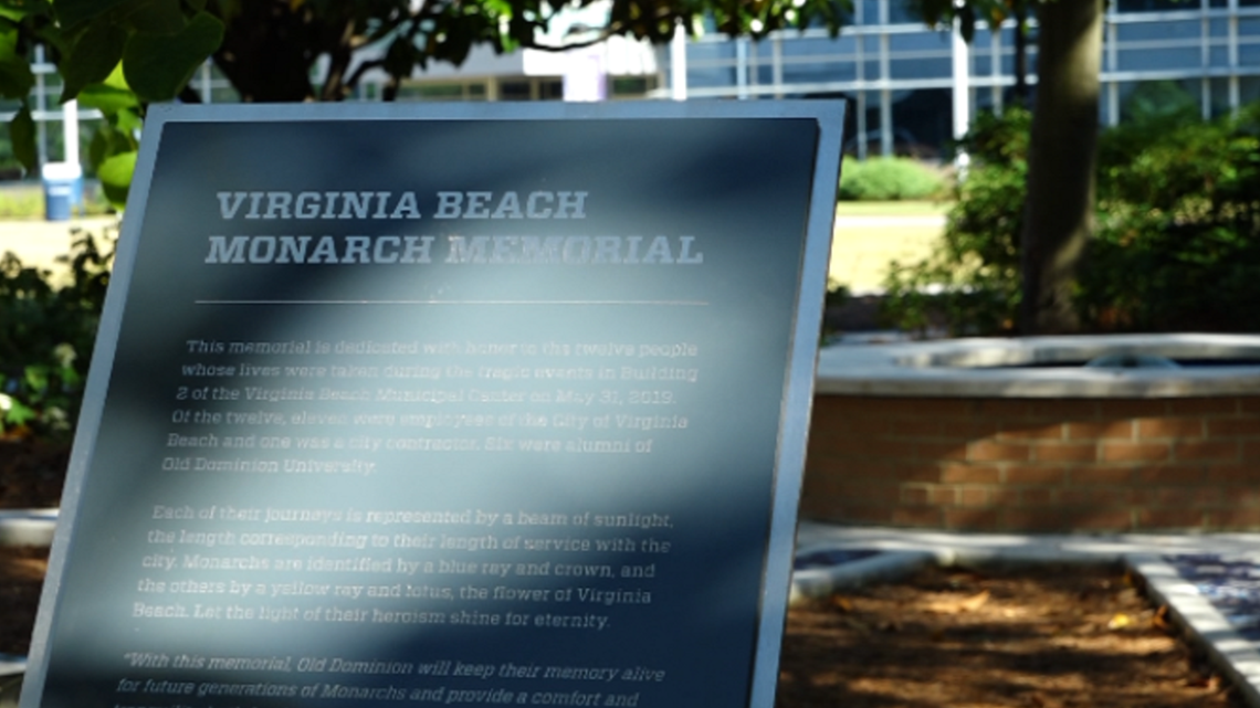 ODU finishes campus memorial dedicated to Virginia Beach mass shooting victims - Vimarsana News