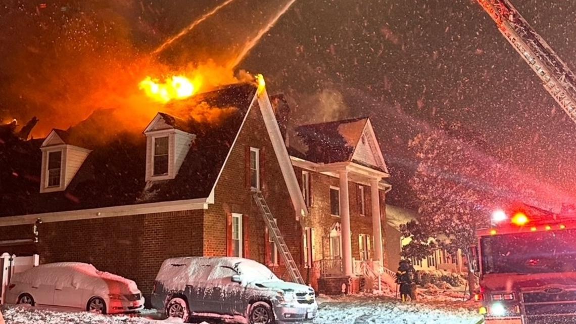 8 people displaced after house fire in Chesapeake | 13newsnow.com