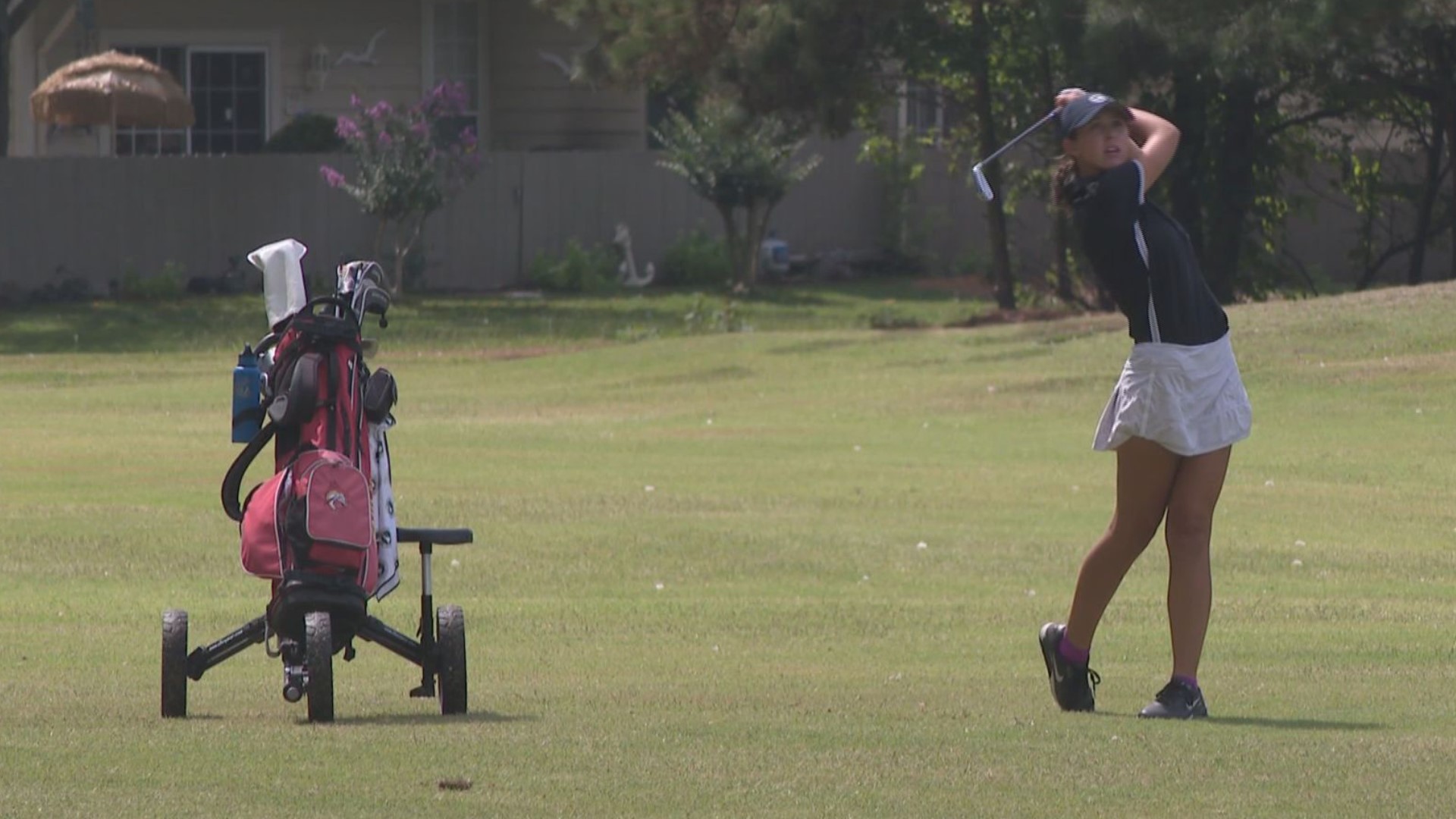 The turning point in Mackiewicz's career came after her performance in the 2020 VSGA girls' junior championship.