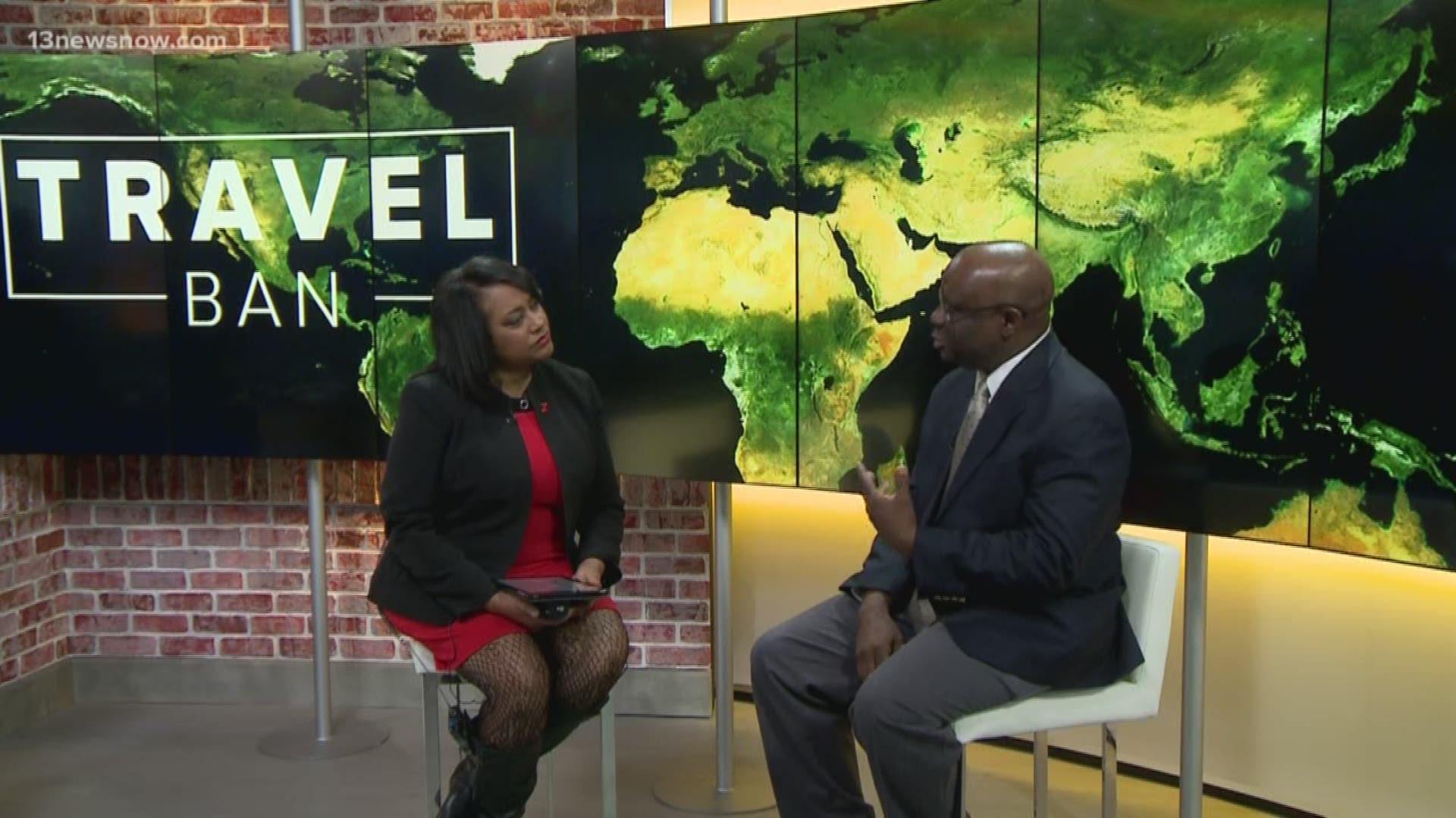 President Trump expanded his travel ban to several African countries. 13News Now Janet Roach sits down with Doctor Patrick Mbajekwe to talk about the expansion.