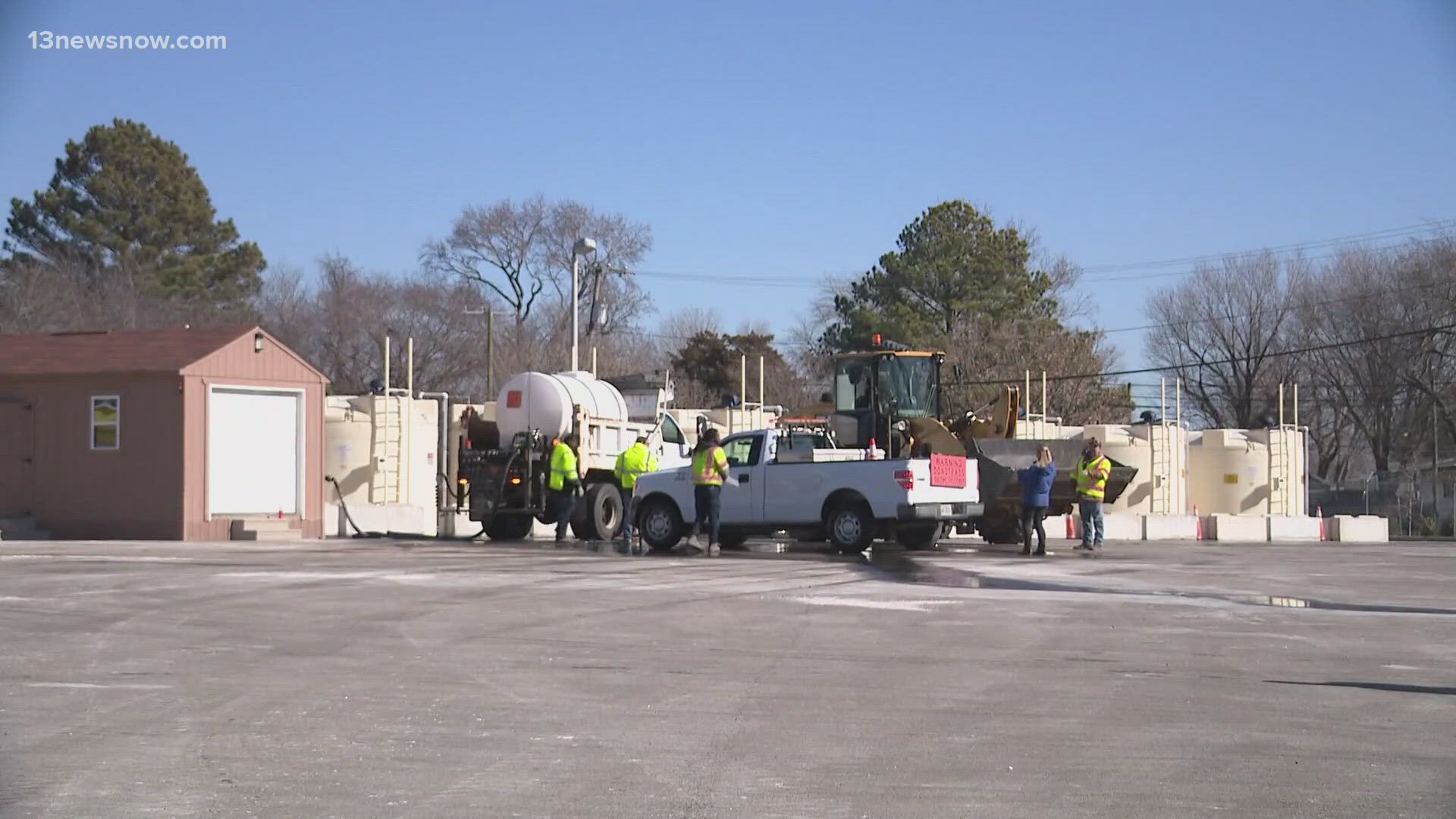 Crews preparing for winter weather | 13newsnow.com