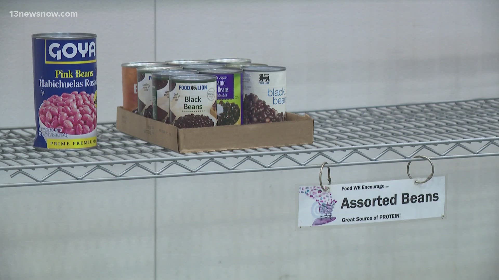 Holiday preparations are already underway and looking inside the facility, volunteers are worried because most of their shelves are completely empty.