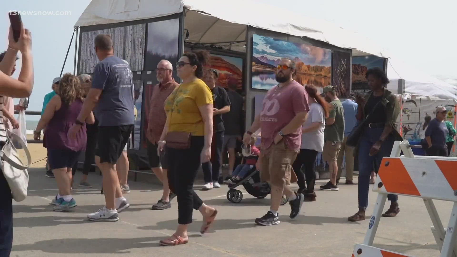 The festival returned to Virginia Beach this weekend after it was canceled last year.