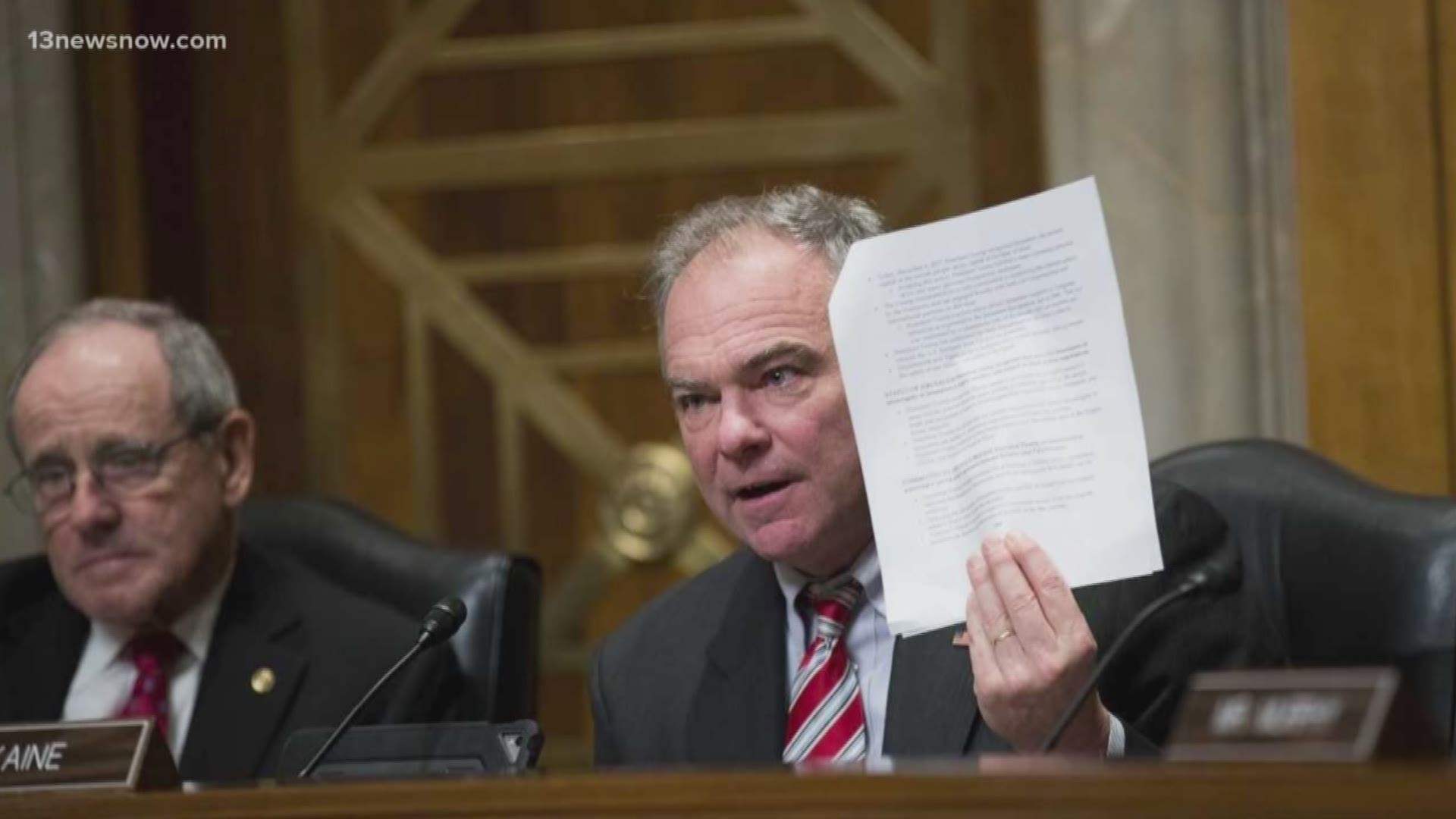 Senator Tim Kaine is downplaying a push to abolish the electoral college.
