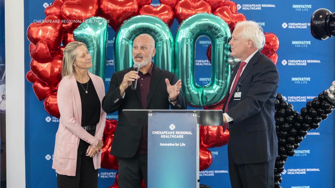 Chesapeake Regional Healthcare celebrates 100 open-heart surgeries and counting