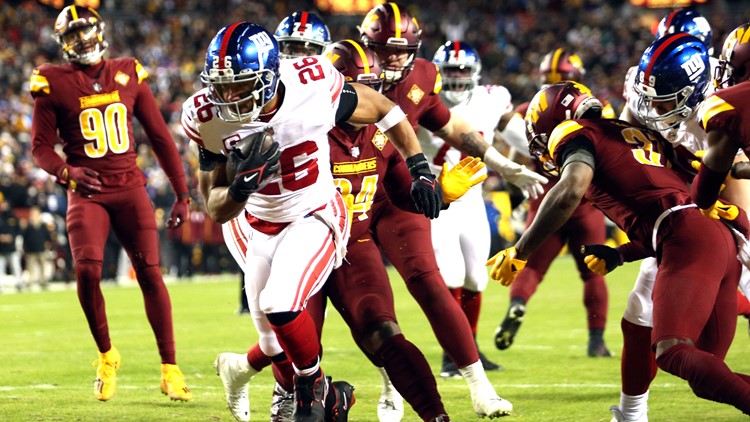 Giants beat Commanders in prime time to end winless streak