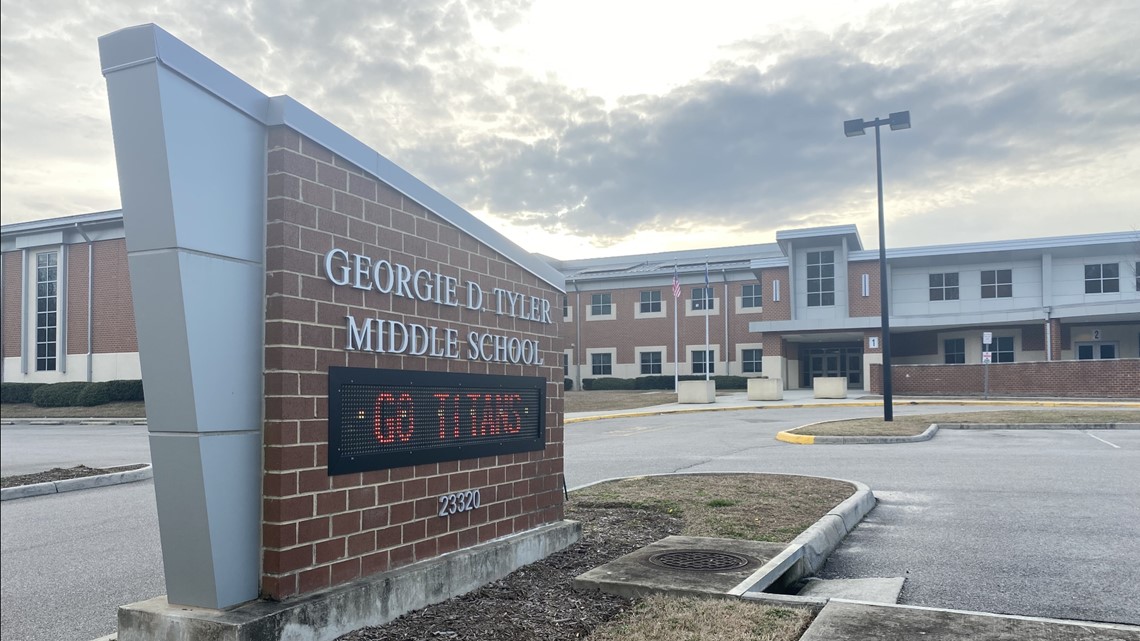 D. Tyler Middle School student stabbed with pencil