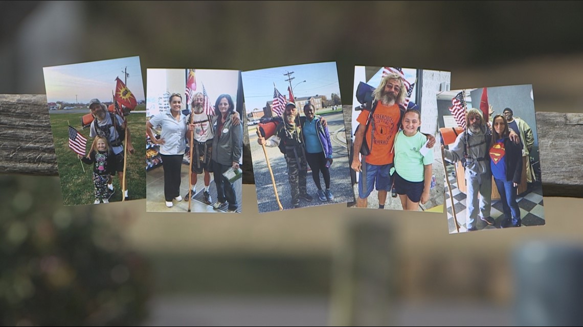 VB man who walked across the United States passes away