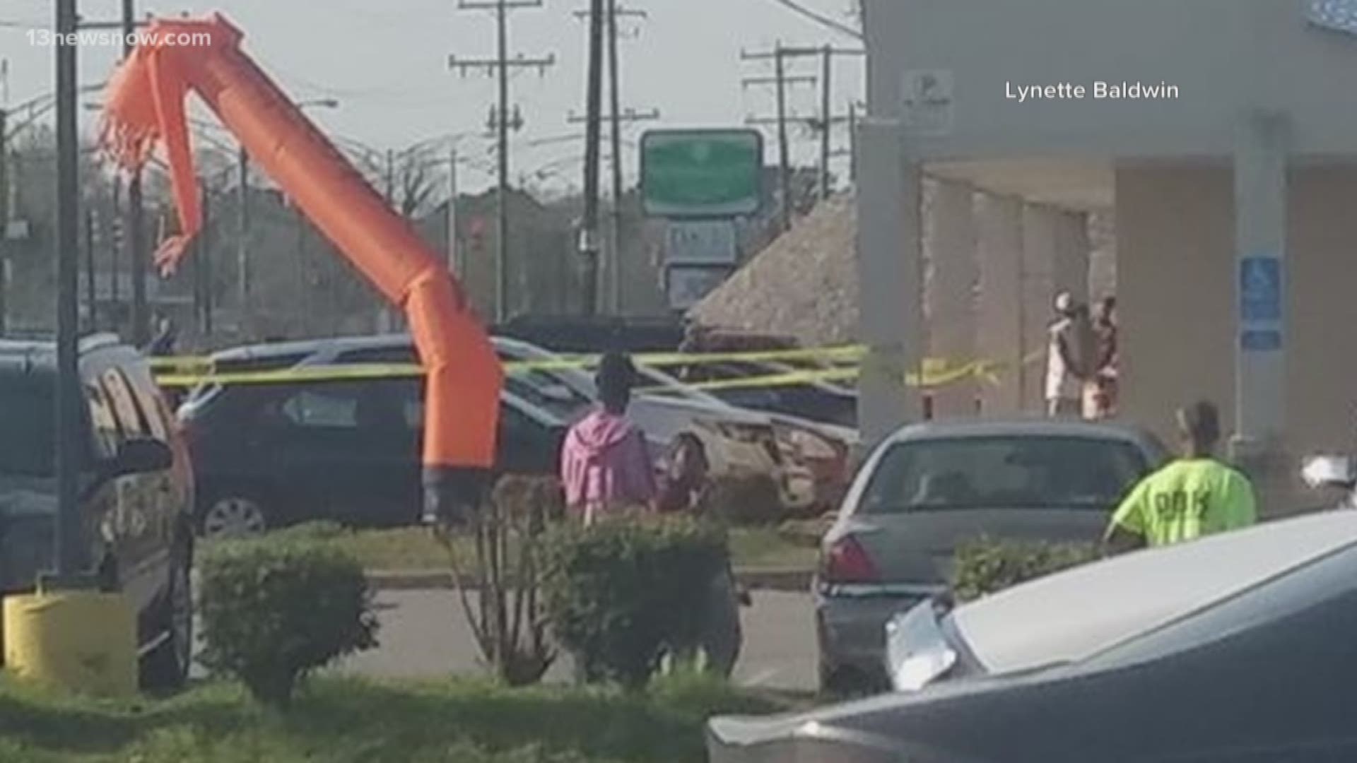 One person was injured at a shooting in Newport News. According to google maps, the address is a Boost Mobile store.