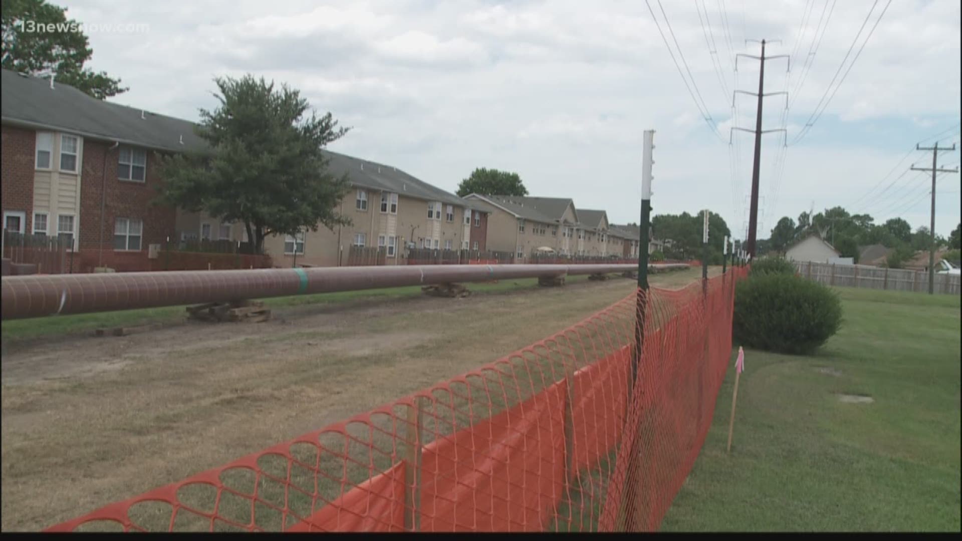 An expert is weighing in on the potential dangers a gas pipeline could cause.