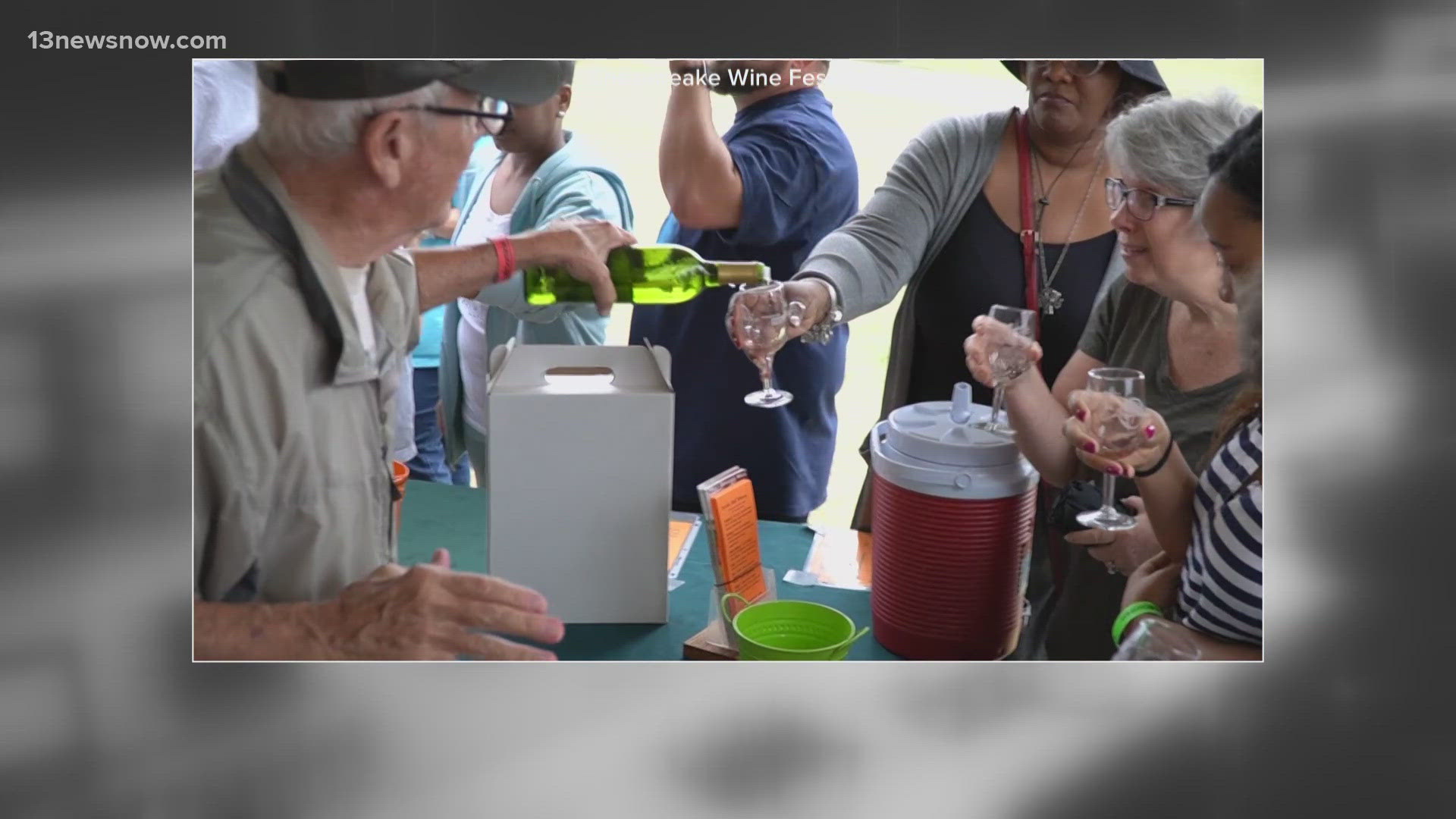 It's that season for fall wine festivals to kick off in Hampton Roads. We're talking about the 14th annual Chesapeake Wine Festival.