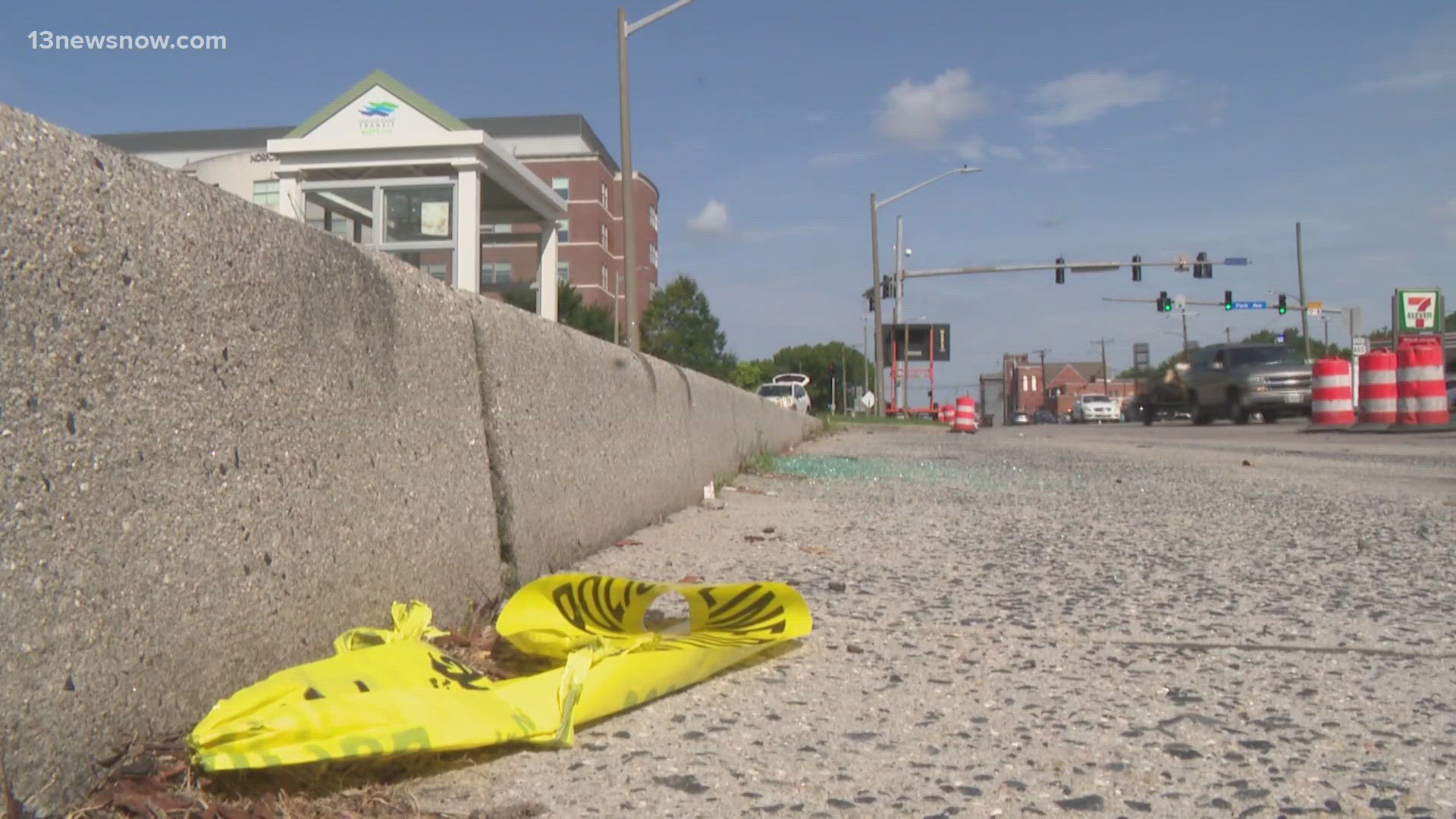 Norfolk police investigate a homicide after a woman is found dead on E. Brambleton Avenue early Monday.