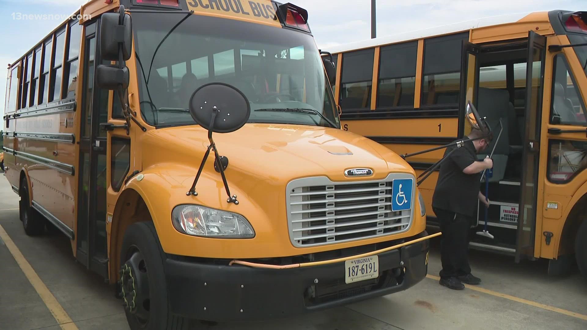 The Hampton School Division has seen some success in filling bus driver positions this school year.