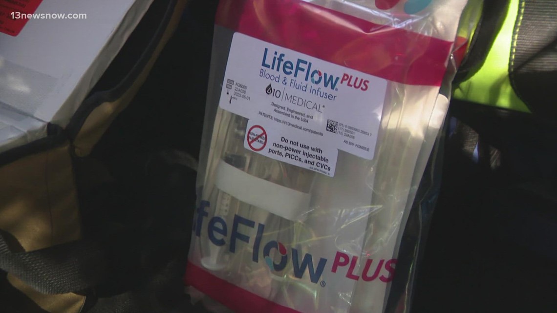 New program allows Virginia Beach EMS to administer blood out in the field