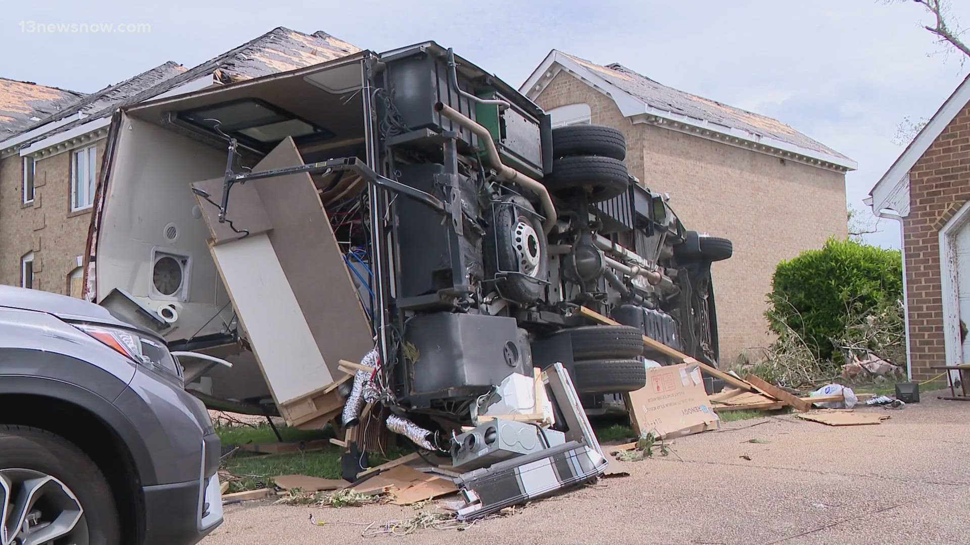 It may take months to upwards of a year for the community to physically recover from the tornado's impacts.