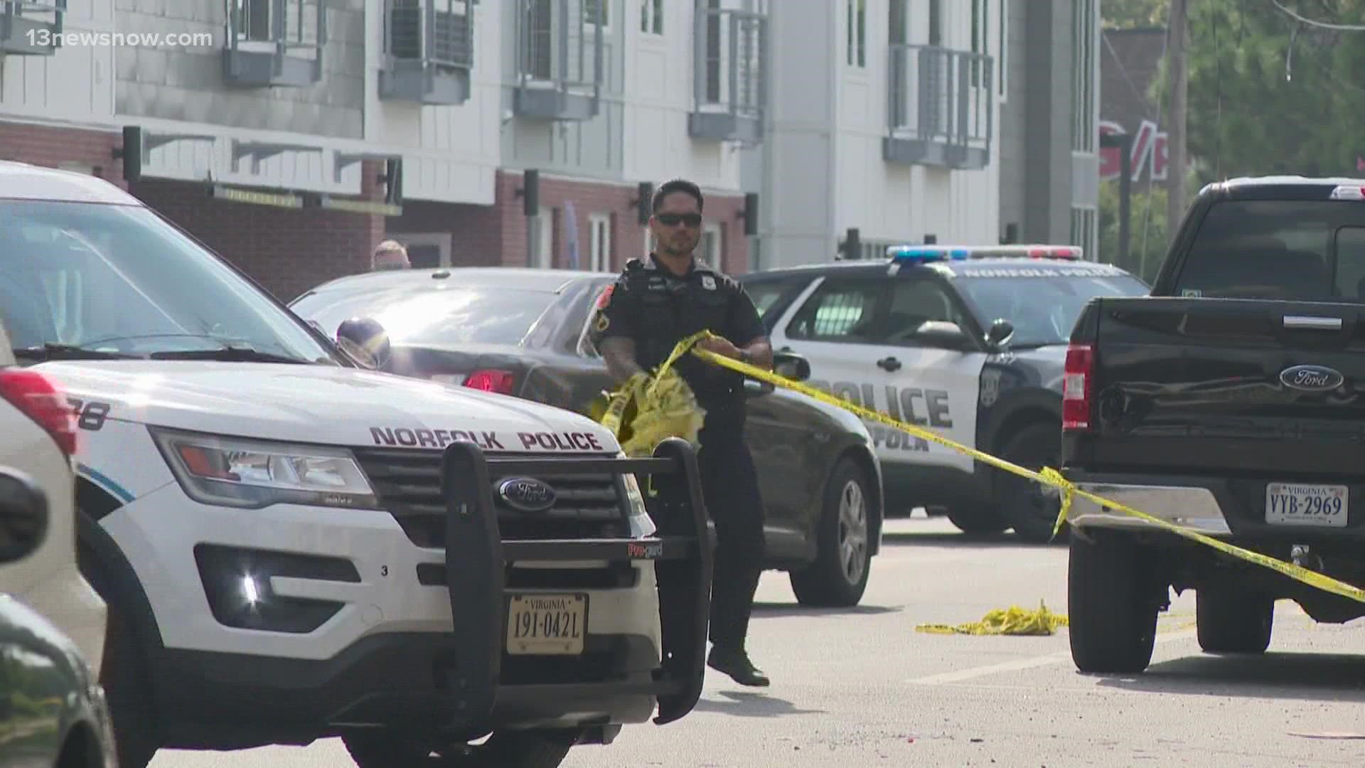 One man has non life-threatening injuries following a shooting near the ODU campus.