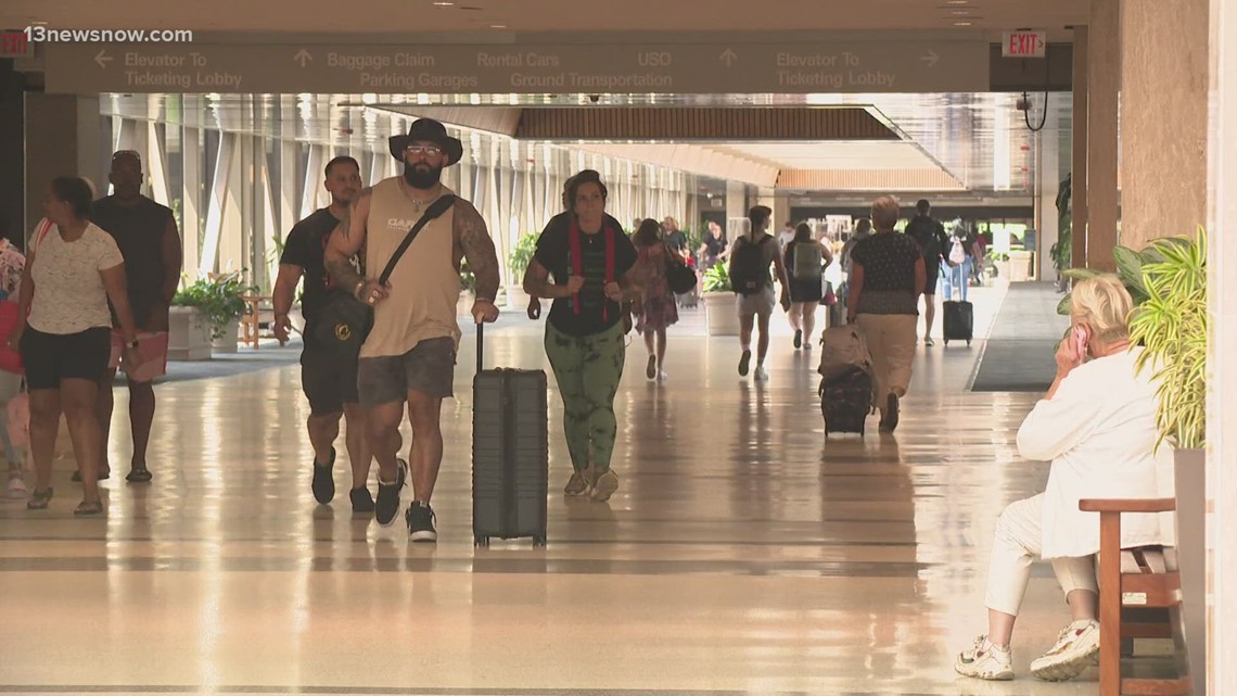 Norfolk Int'l Airport sees record passengers as leaders set to expand