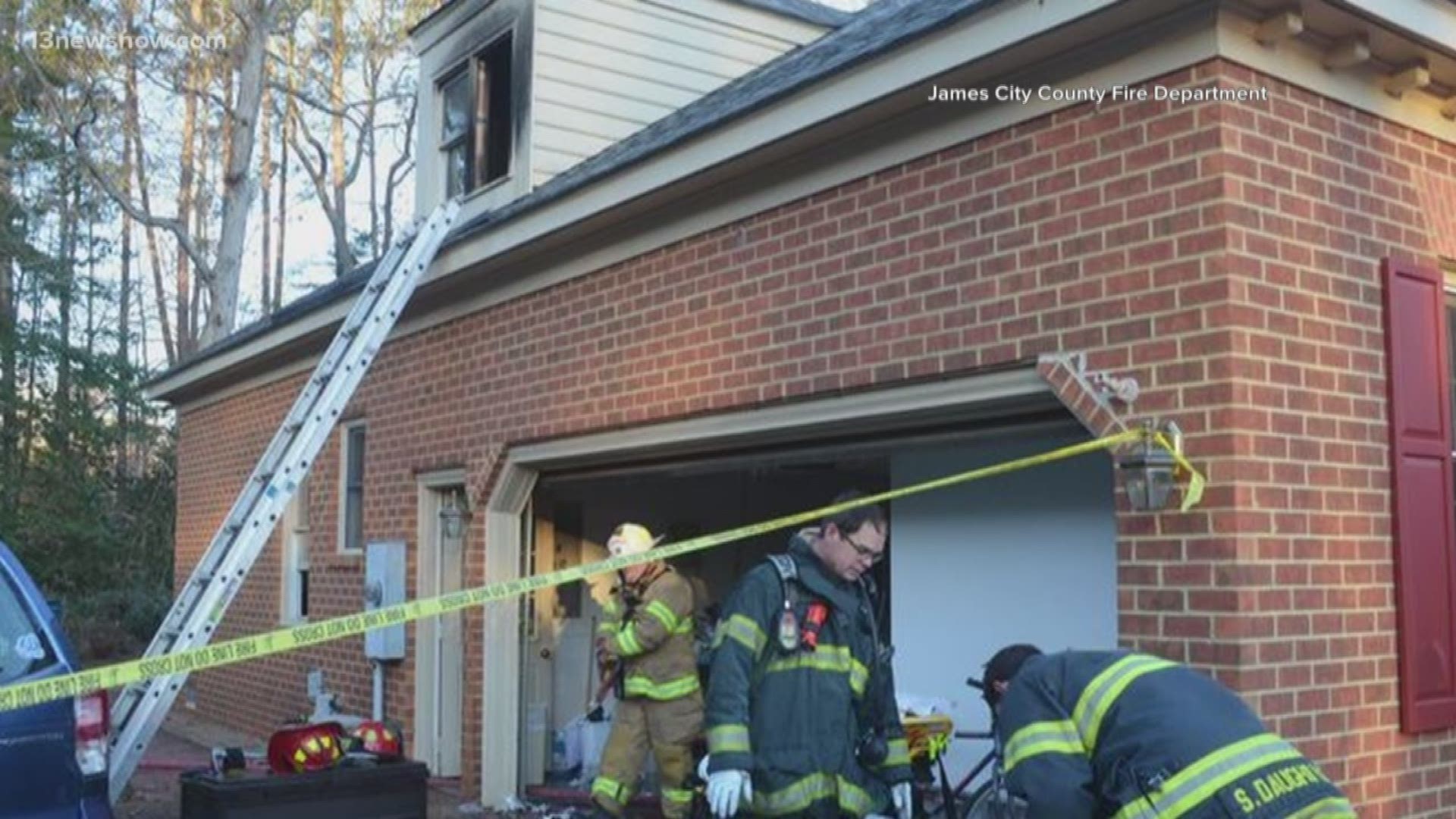 Authorities identified the homeowner who died in a house fire in James City County as Thomas Collier.