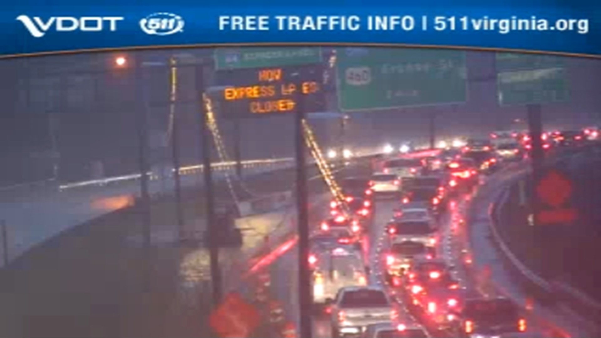 I64 East in Norfolk was experiencing heavy delays due to vehicle crash