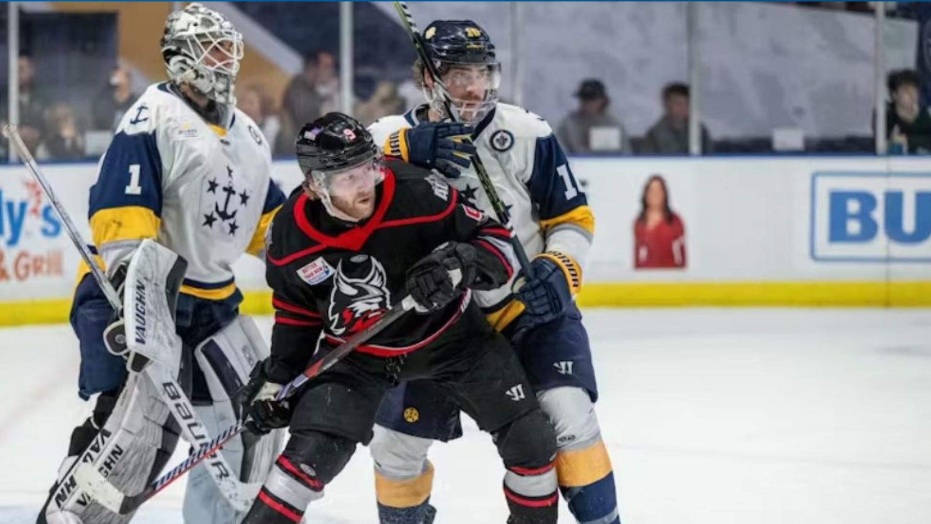 Despite Adirondack's five shots, the Admirals outshot them with nine shots in the opening 20 minutes, and the game remained scoreless.