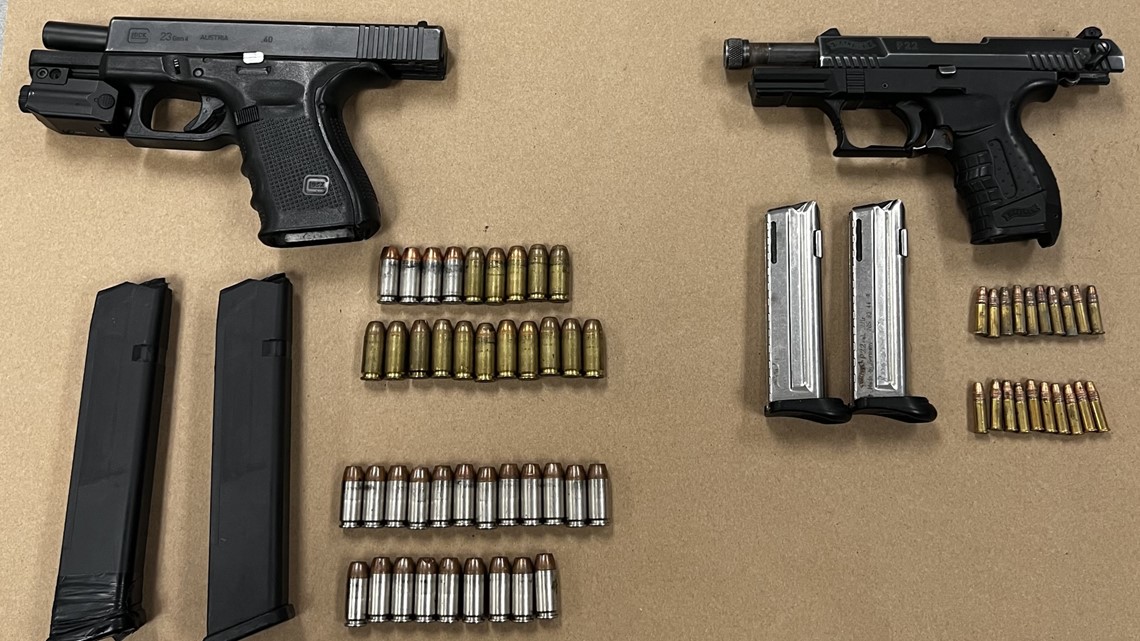 Poquoson and Williamsburg men arrested after loaded gun found inside ...