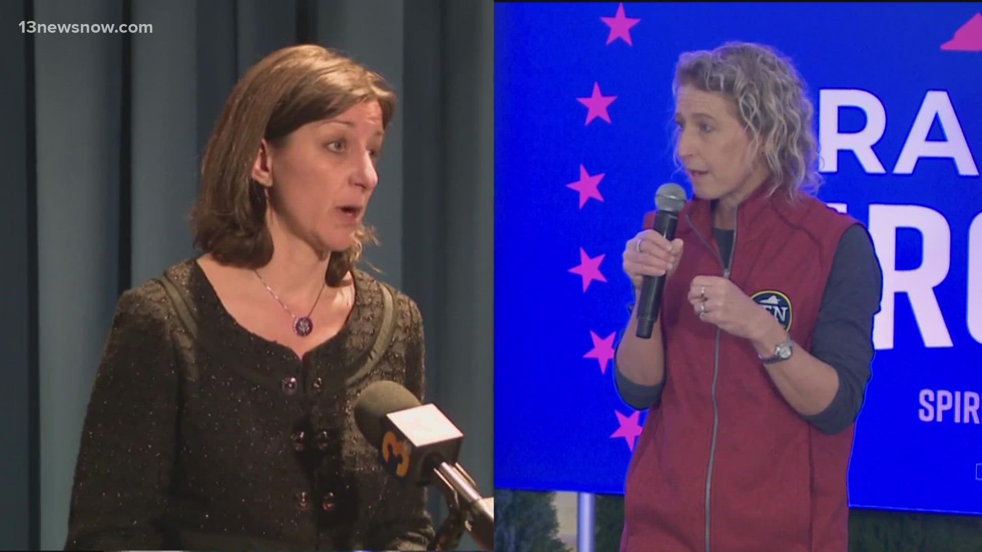 We found a combined $13.5 million spent so far on advertising in the District 2 race between Democratic Rep. Elaine Luria and Republican State Senator Jen Kiggans.