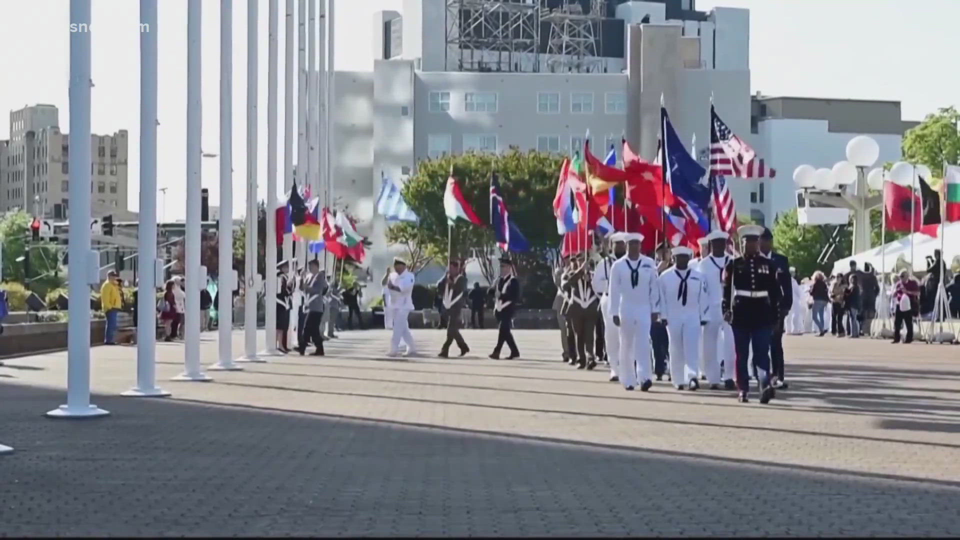 The Virginia International Tattoo celebrates military anniversaries in Norfolk this weekend.