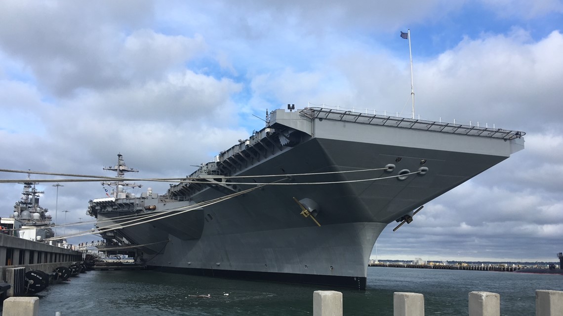 USS Gerald R. Ford to leave on its first deployment on October 3 - Vimarsana News