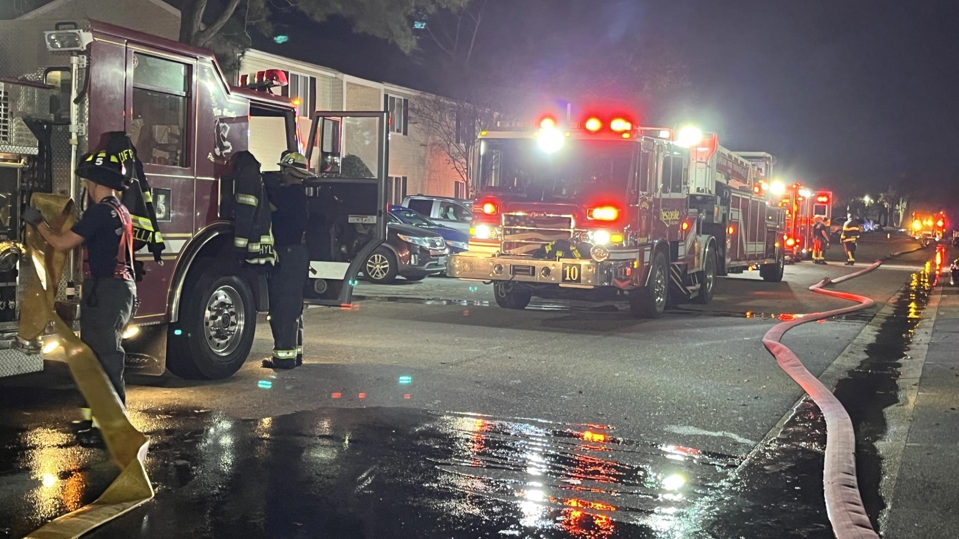 2 displaced in Chesapeake apartment fire on Towne Point Road ...