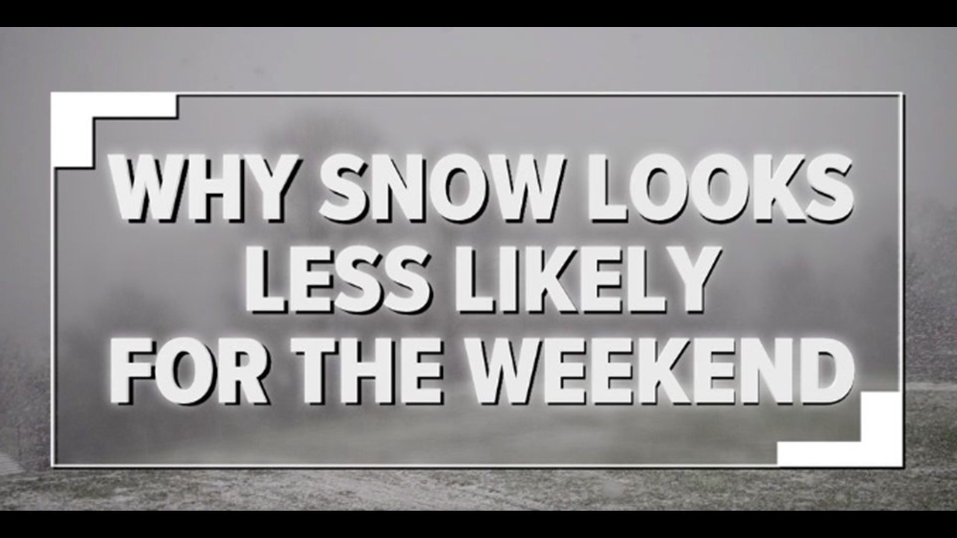 Let's chat about why snow is looking less likely this weekend in Hampton Roads...