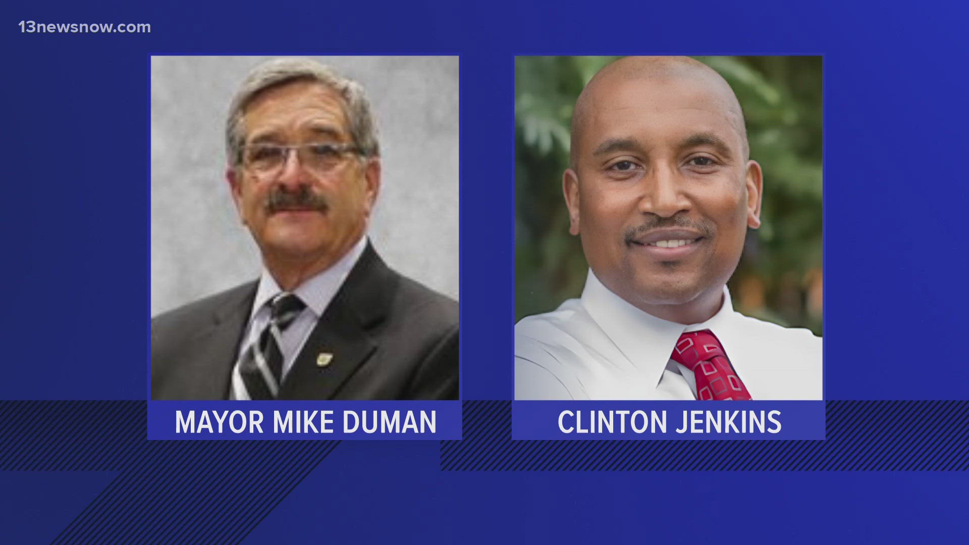 Clinton Jenkins told 13News Now he has conceded the race for Suffolk mayor to incumbent mayor Mike Duman.