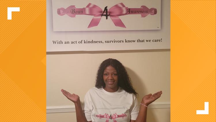 MAKING A MARK: Woman makes care kits for people with breast cancer