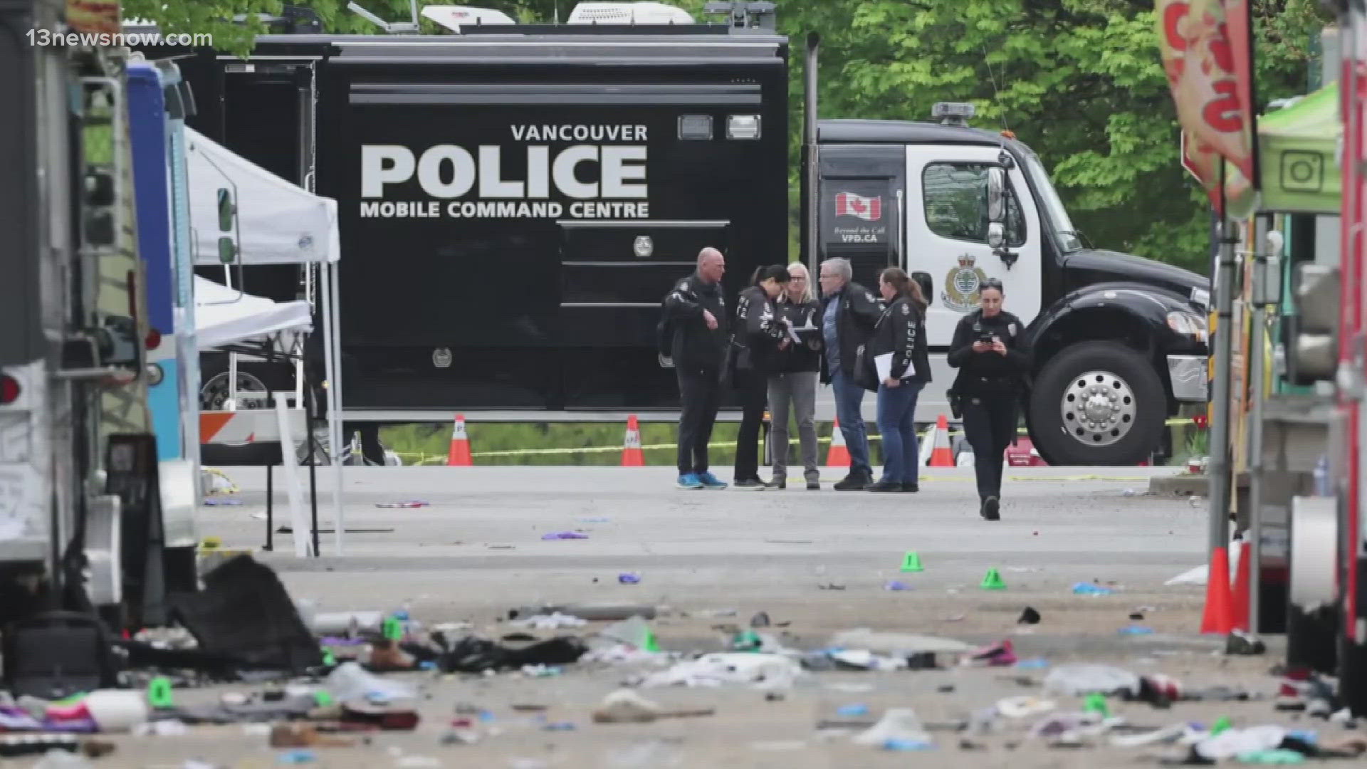 Nine killed as car crashes into crowds at Vancouver street festival ...