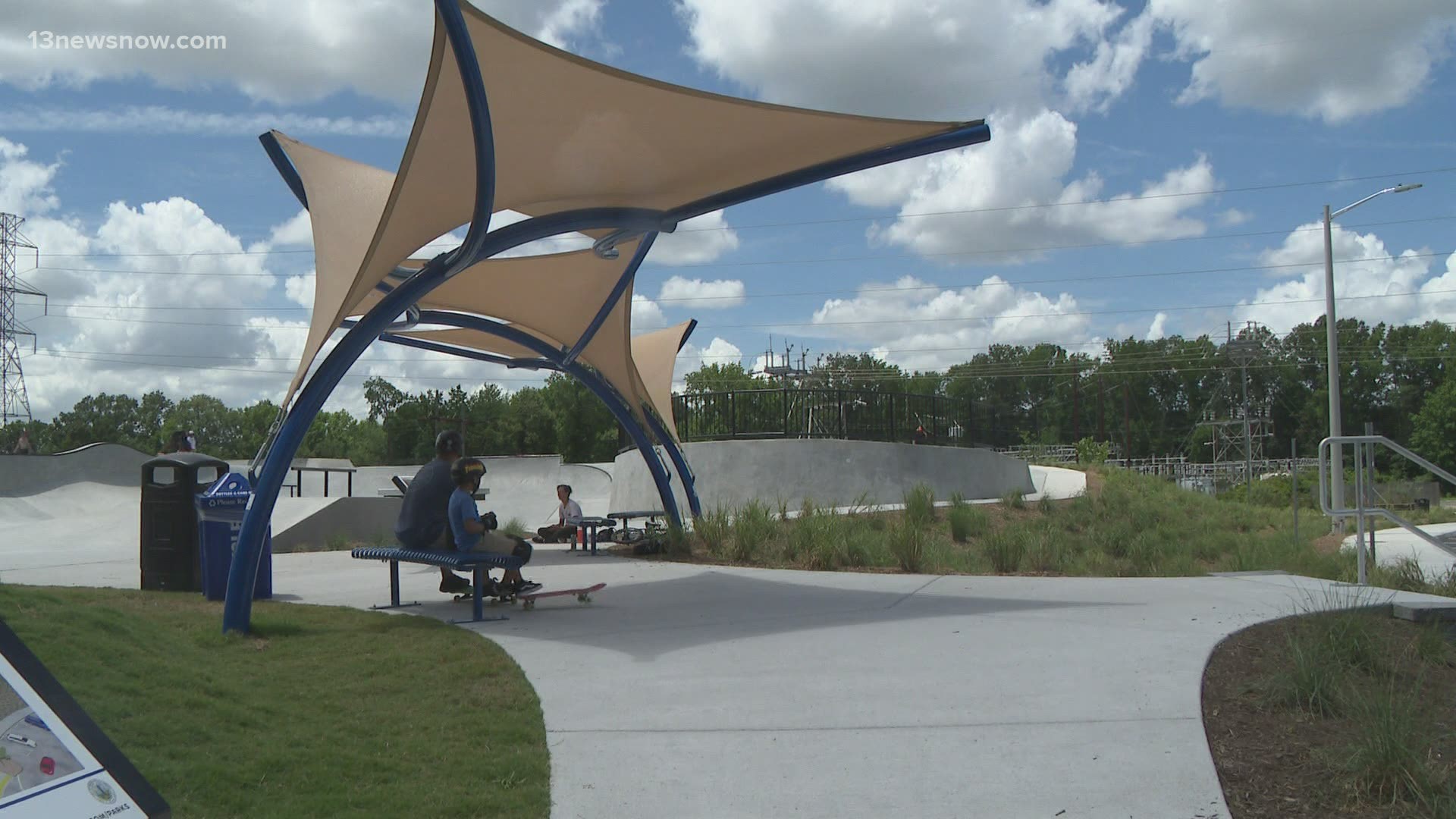 Woodstock Skate Park in Virginia Beach just opened and has an interesting back story.