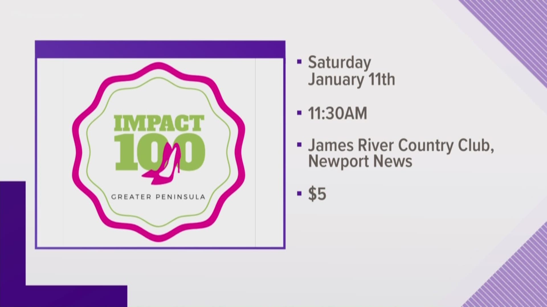 A few recipients received $50,000 grants from Impact 100 Greater Peninsula.